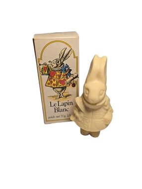 Vintage 1978 Crabtree & Evelyn Alice in Wonderland White Rabbit Soap 2.5 oz.